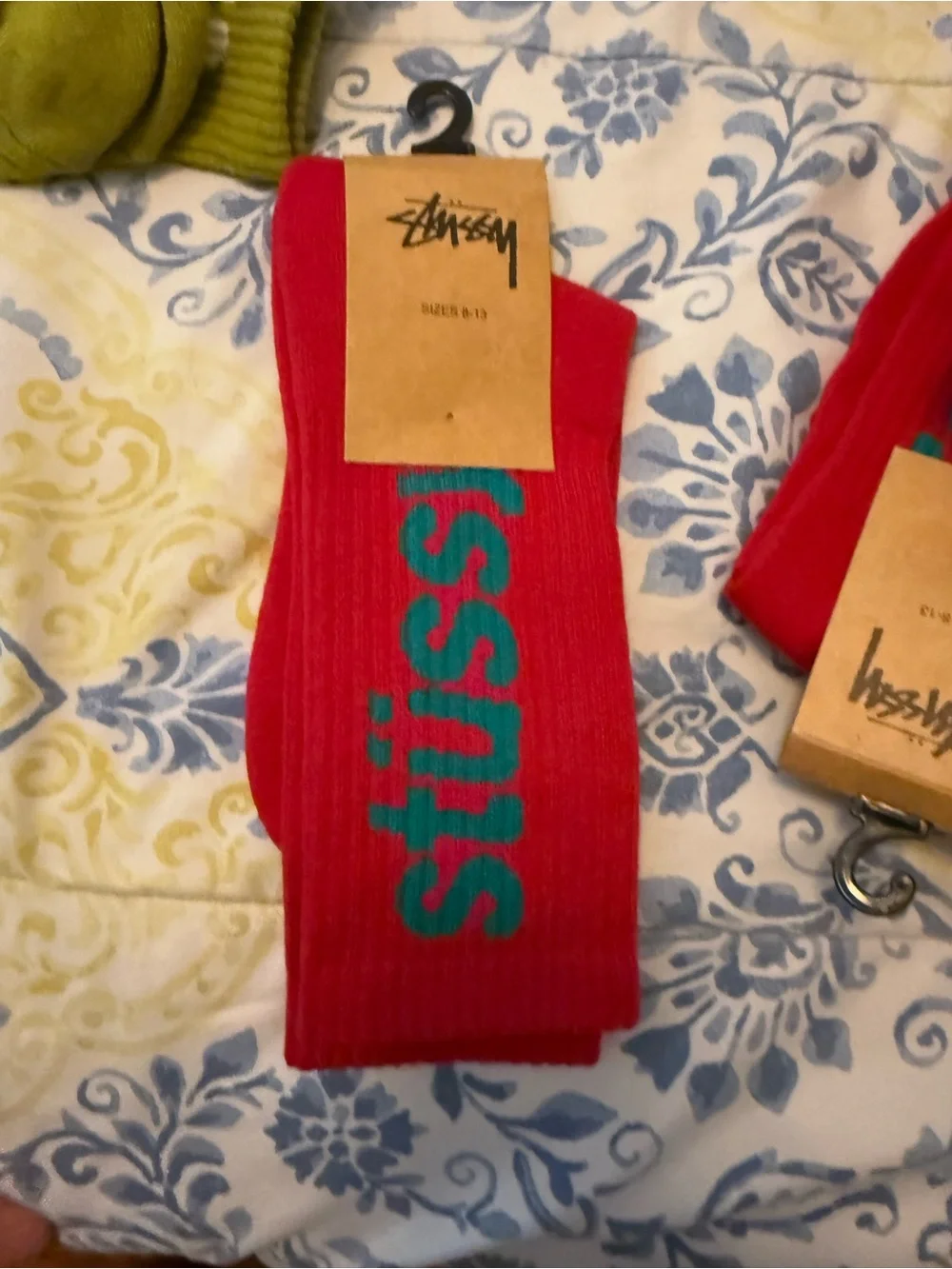 Stussy bold red